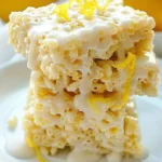 Zesty Lemon Rice Krispie Treats