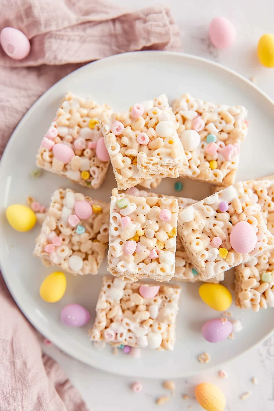 Easter Rice Krispies Nests
