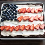 American Flag Brownies