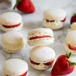 Strawberry Cheesecake Macarons