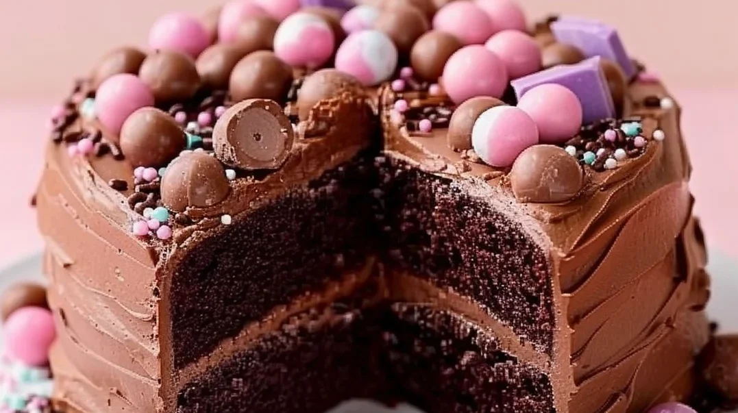 Chocolate Easter Egg Cake