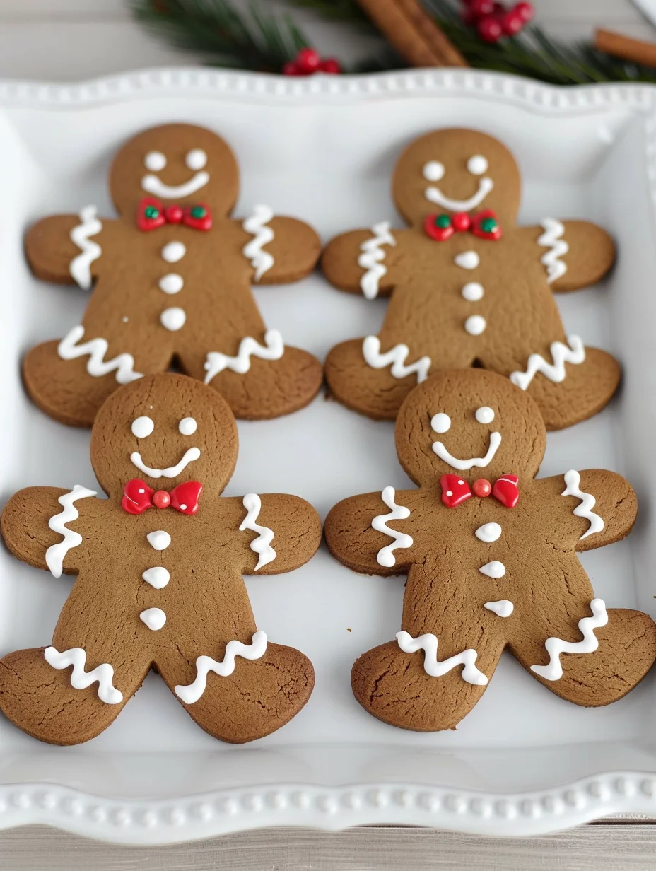 Soft Butterscotch Gingerbread Cookies