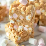 Peanut Butter Butterscotch Marshmallow Squares