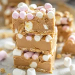 Peanut Butter Butterscotch Marshmallow Squares