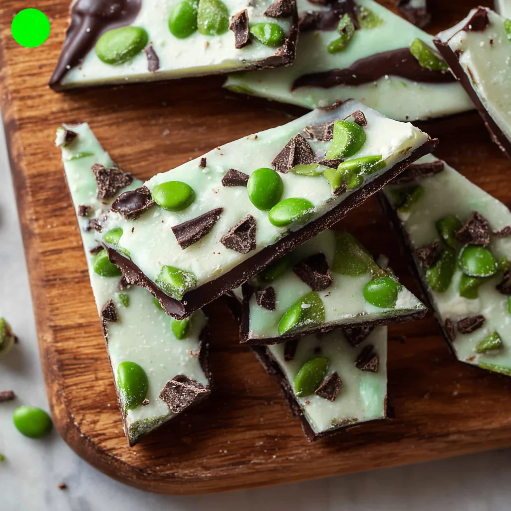 Mint Oreo Chocolate Bark