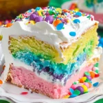 Easy Easter Poke Cake