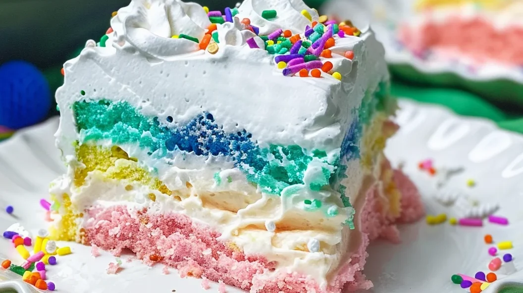 Easy Easter Poke Cake