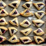 Buttery Jam Pinch Cookies with Lemon and Rose Water