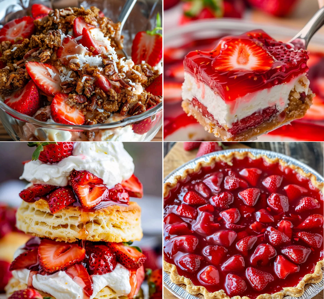 Easy Strawberry Dessert Recipes