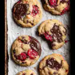 Chocolate Raspberry Cookies