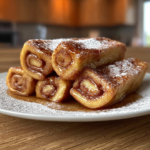 Cinnamon Roll French Toast Roll-Ups