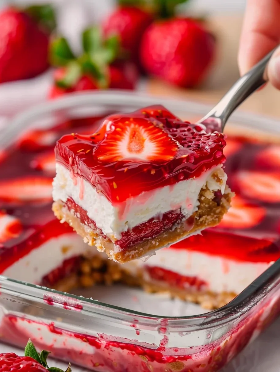 Strawberry Pretzel Salad
