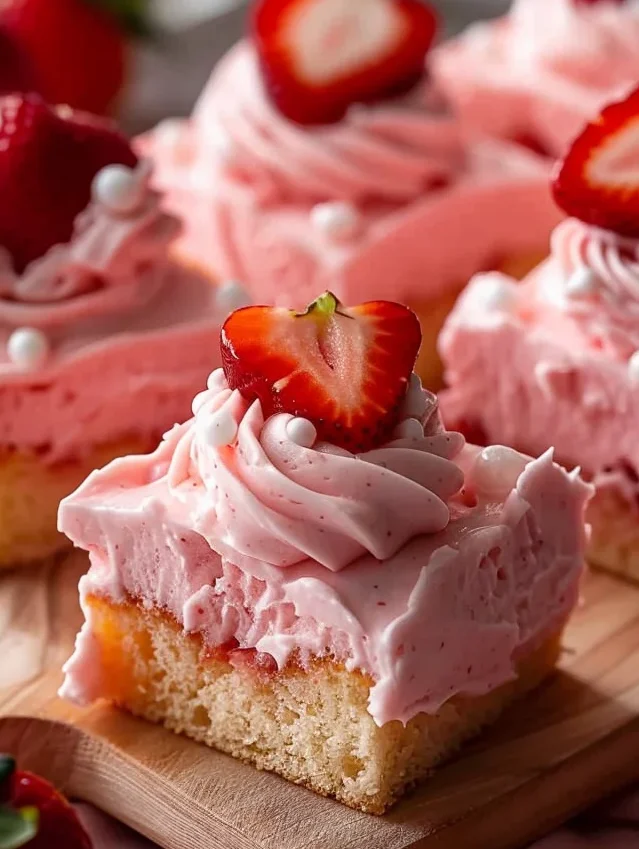Strawberry Sheet Cake