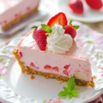 Creamy Frozen Strawberry Pie