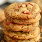 Soft and Chewy Rhubarb Cookies