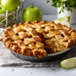 Classic Lattice-Top Apple Pie