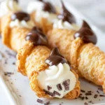 Chocolate Dipped Cannoli