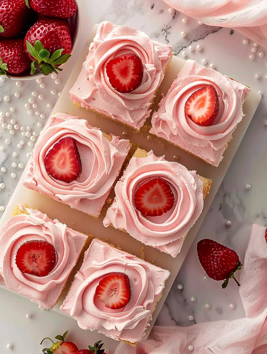 Strawberry Sheet Cake