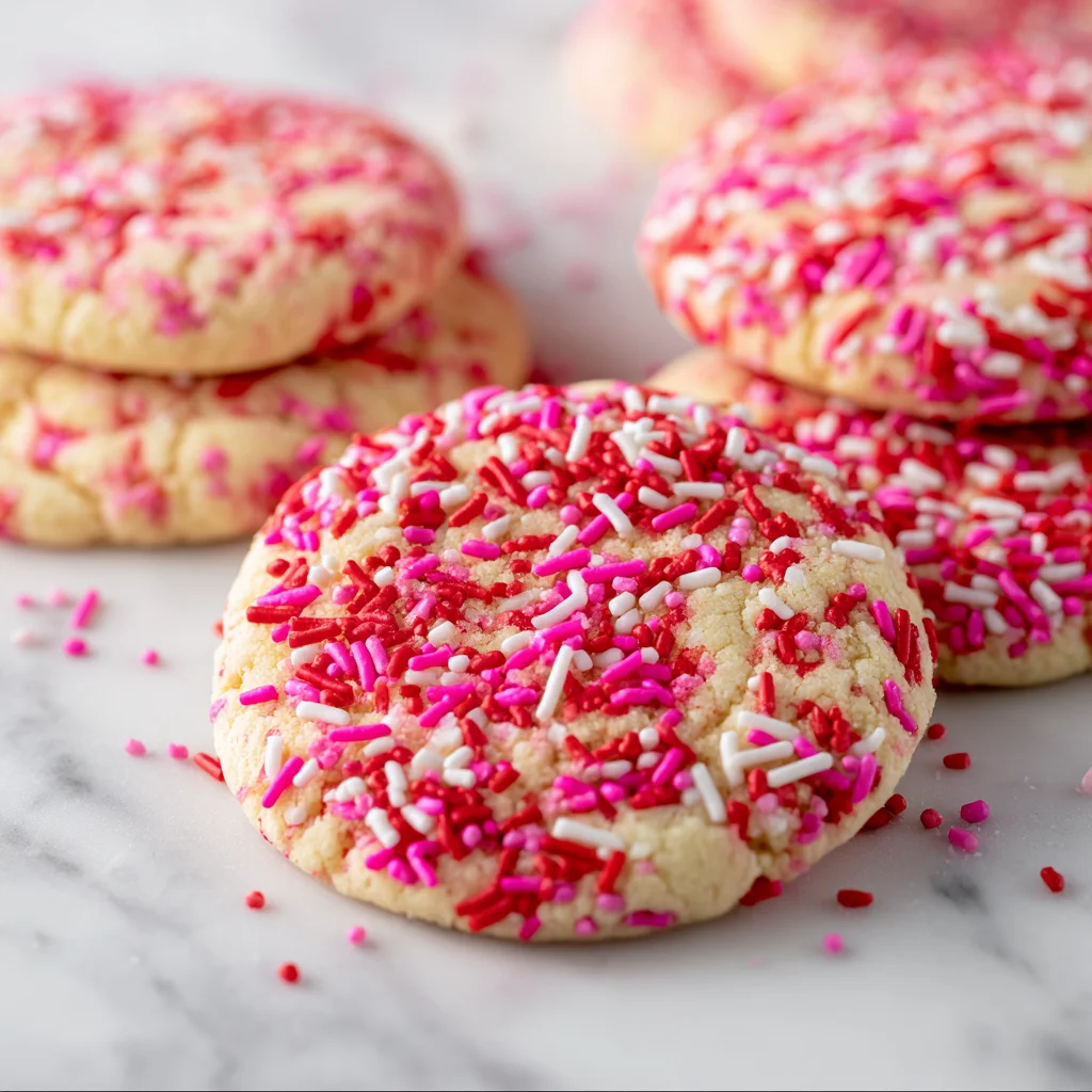 Soft & Chewy Funfetti Sprinkle Cookies