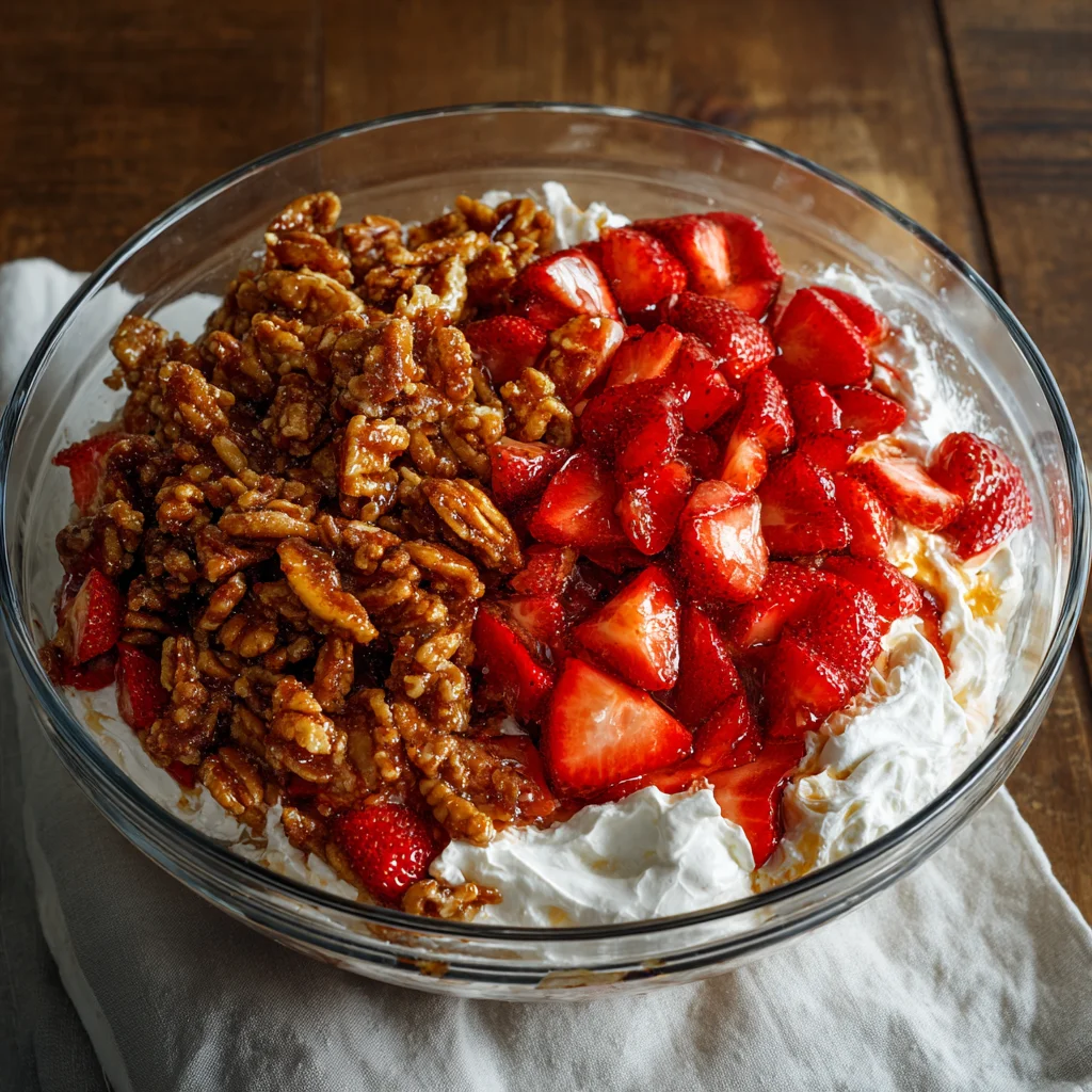 Strawberry Pretzel Salad