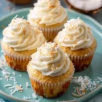 Moist Coconut Cupcakes