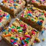 Irresistible Cake Batter Protein Bars