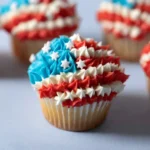 Easy 4th of July Cupcakes