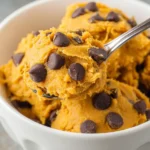 Pumpkin Chocolate Chip Cookie Dough