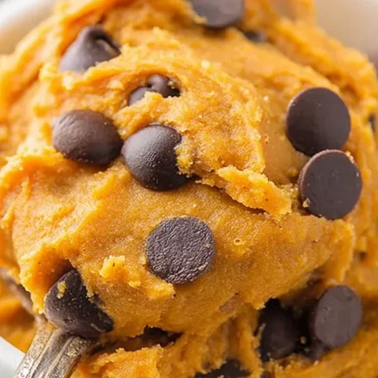 Pumpkin Chocolate Chip Cookie Dough