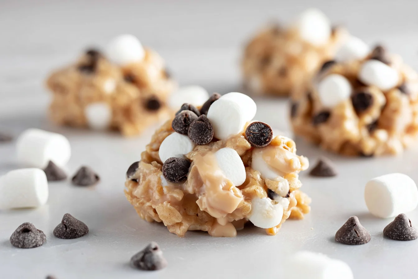 No-Bake White Chocolate Peanut Butter Cookies