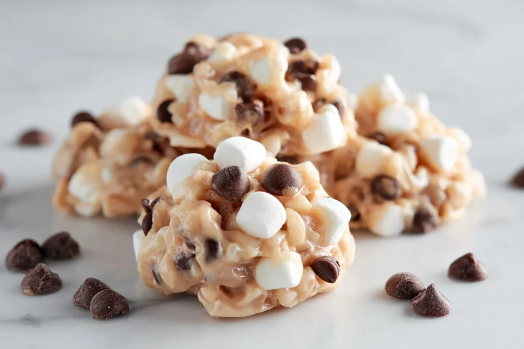 No-Bake White Chocolate Peanut Butter Cookies