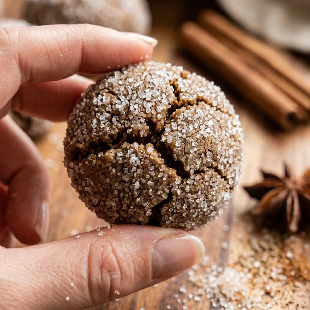 Cinnamon Sugar Snowball Cookies
