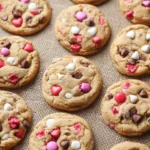 Vanilla M&M Shortbread Cookies Recipe