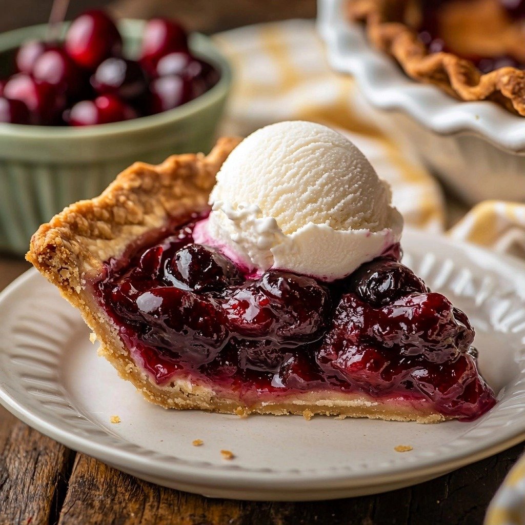 Homemade Cherry Pie (With Thick Filling) with Thicker Filling - step by step
