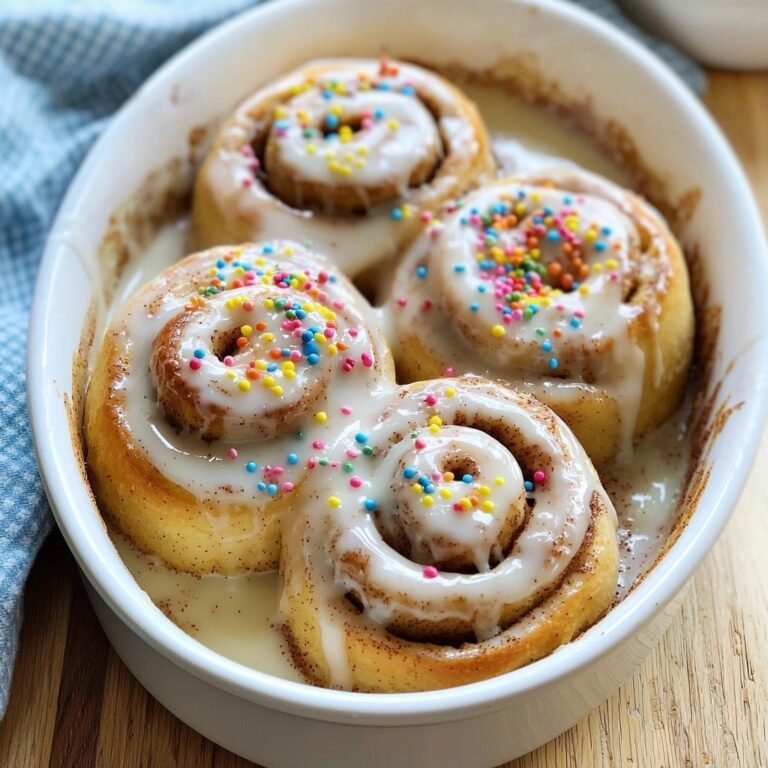 Funfetti Cinnamon Rolls