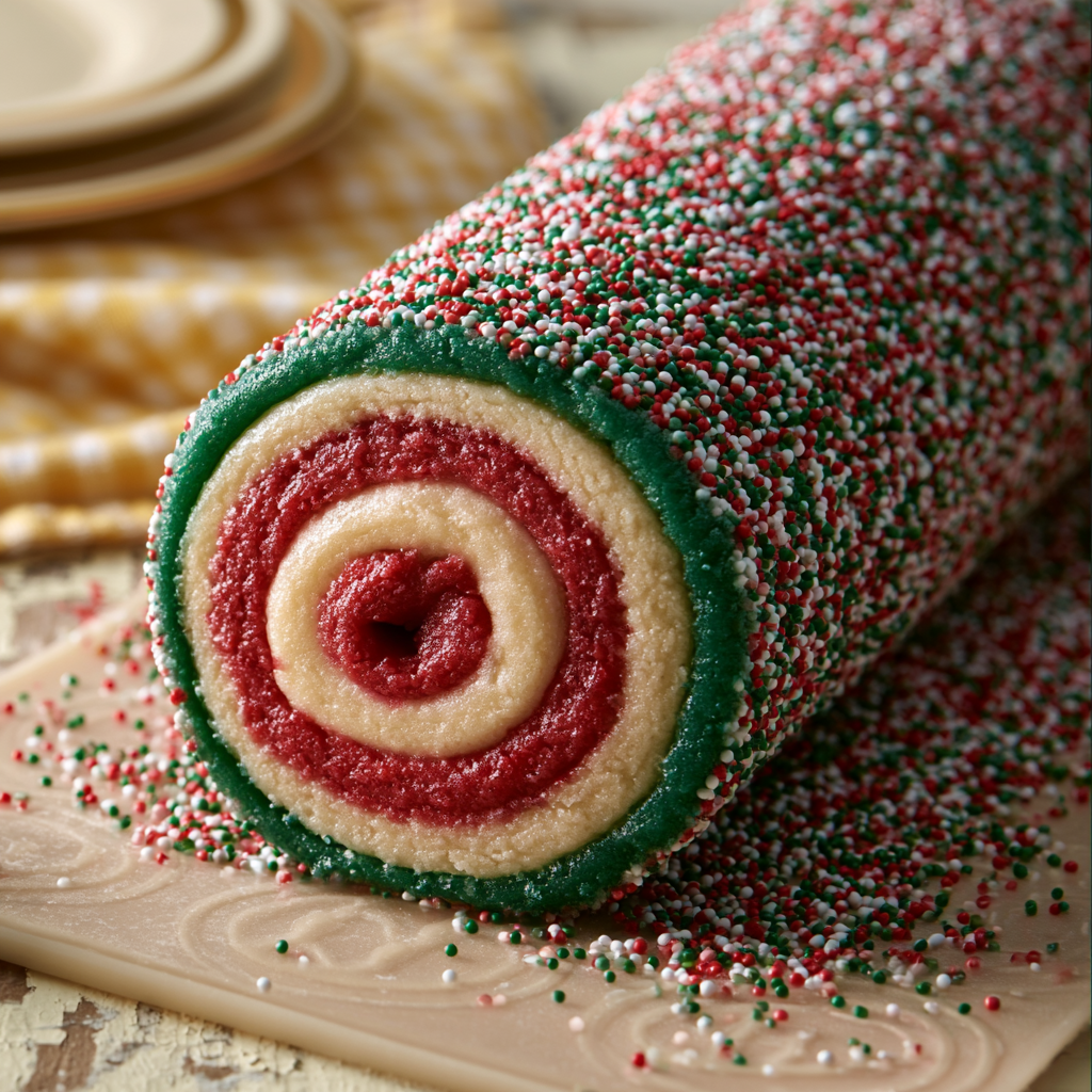 Swirled Christmas Cookies - step by step