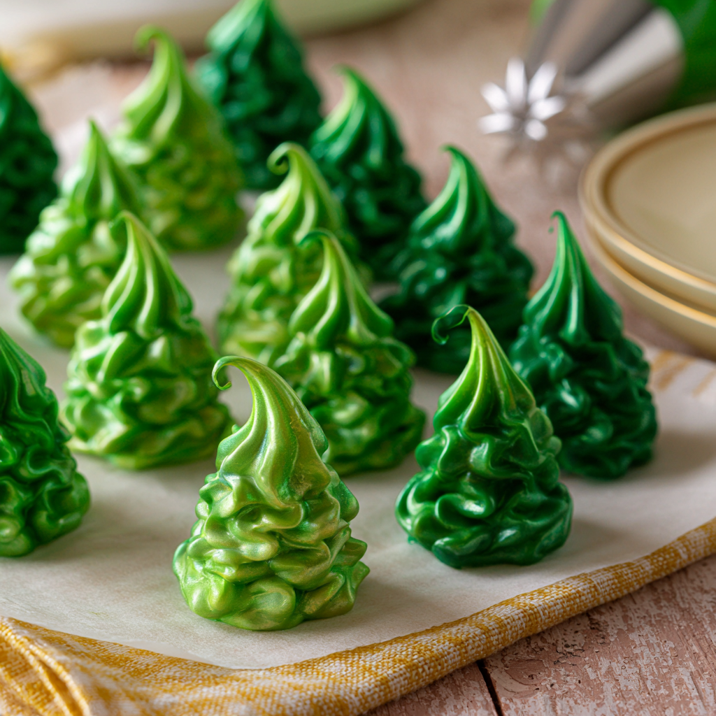 Meringue Trees: Easy, 5-Ingredient Recipe - step by step