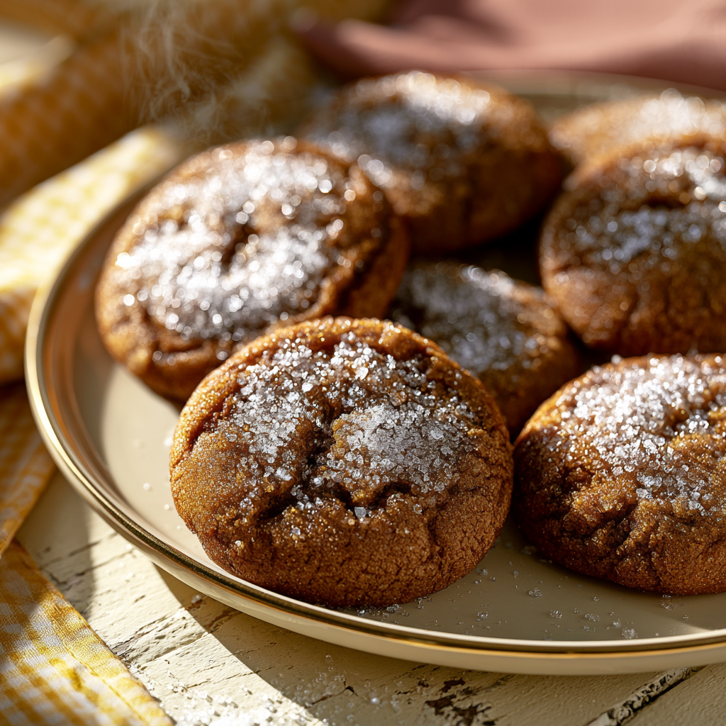 Gingerbread Sandwich Cookies - step by step