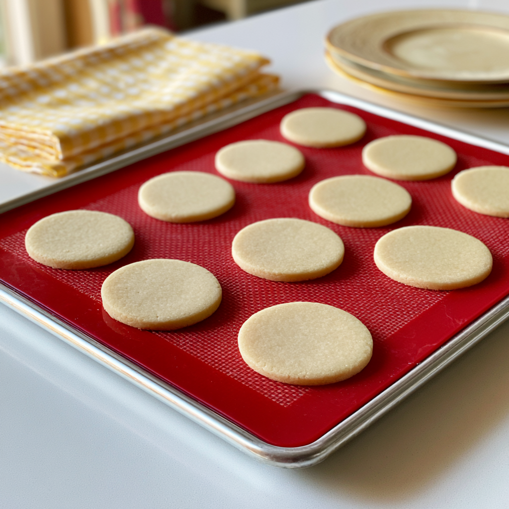 Snowman Cookies - step by step