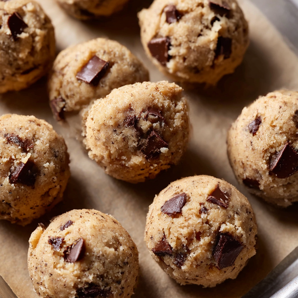 Espresso Chocolate Chip Cookies - step by step